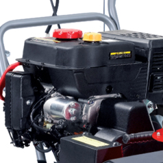 Профессиональный зимний бензиновый двигатель GEOS Snow 212 + электростартер от аккумулятора 12В